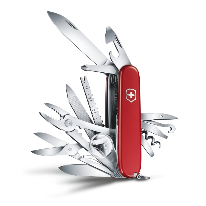 Obrazek Scyzoryk Victorinox SwissChamp, 91mm, Celidor, czerwony