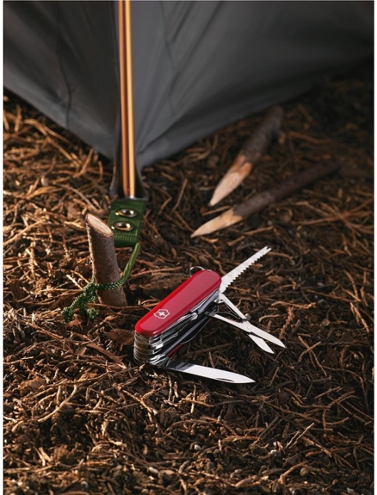 Obrazek Scyzoryk Victorinox SwissChamp, 91mm, Celidor, czerwony
