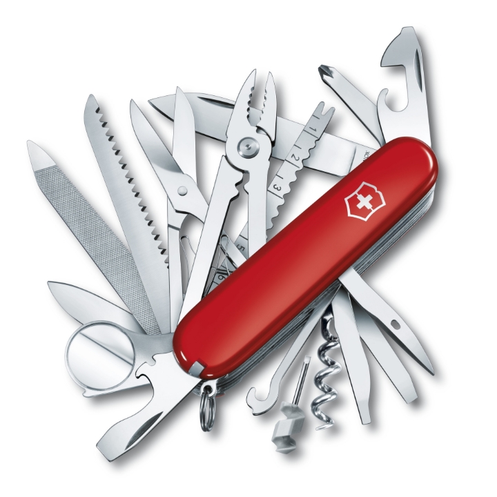 Obrazek Scyzoryk Victorinox SwissChamp, 91mm, Celidor, czerwony