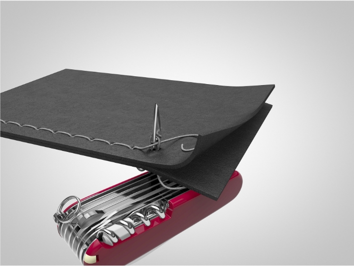 Obrazek Scyzoryk Victorinox SwissChamp, 91mm, Celidor, czerwony