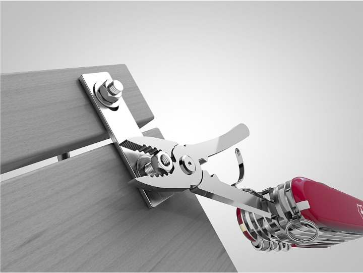 Obrazek Scyzoryk Victorinox SwissChamp, 91mm, Celidor, czerwony