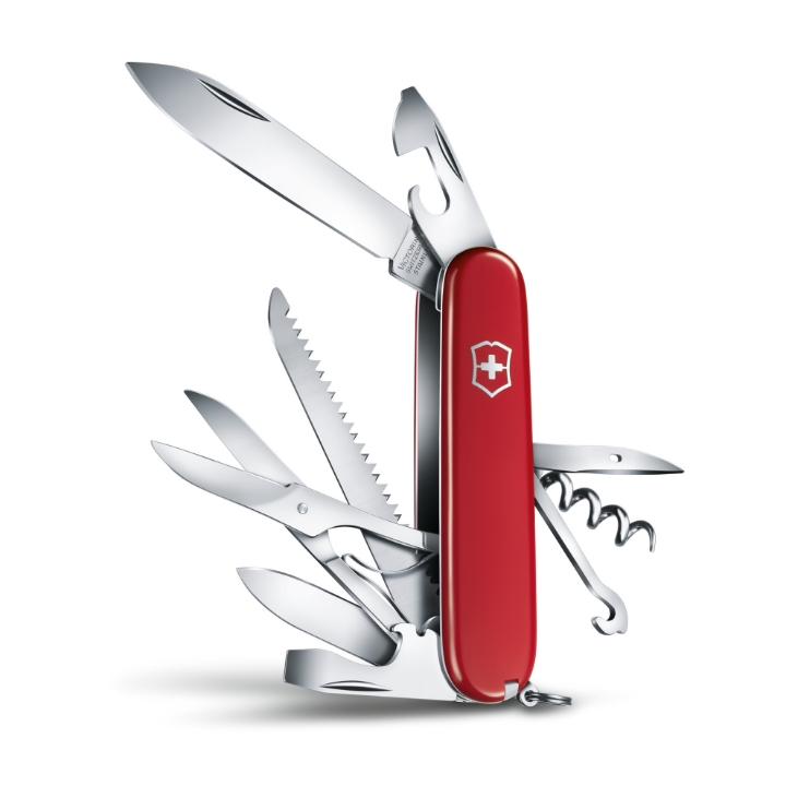 Obrazek Scyzoryk Victorinox Huntsman, 91mm, Celidor, czerwony