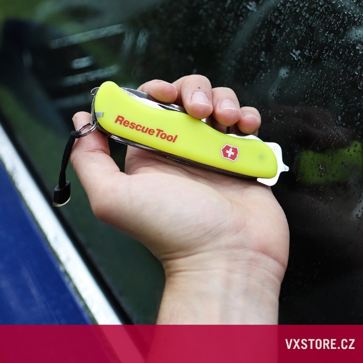 Obrazek Scyzoryk Victorinox Rescue Tool, 111mm, Nylon, żółty, etui