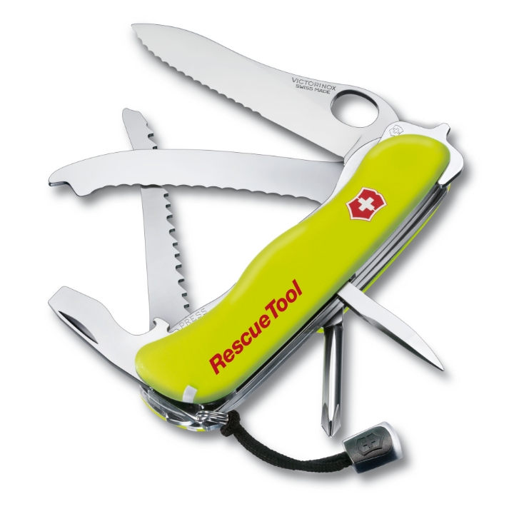 Obrazek Scyzoryk Victorinox Rescue Tool, 111mm, Nylon, żółty, etui