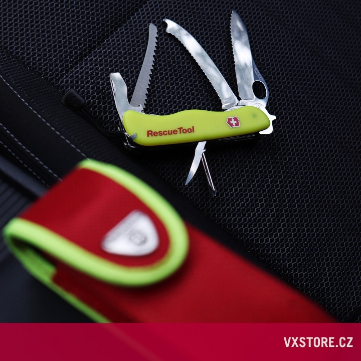 Obrazek Scyzoryk Victorinox Rescue Tool, 111mm, Nylon, żółty, etui