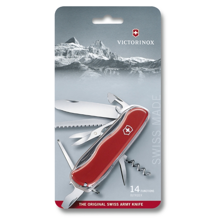 Obrazek Scyzoryk Victorinox Outrider, 111mm, Nylon, czerwony