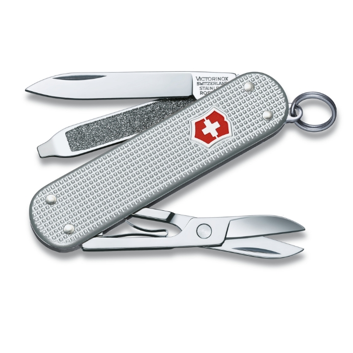 Obrazek Scyzoryk Victorinox Classic Alox, 58 mm, aluminium, srebrny