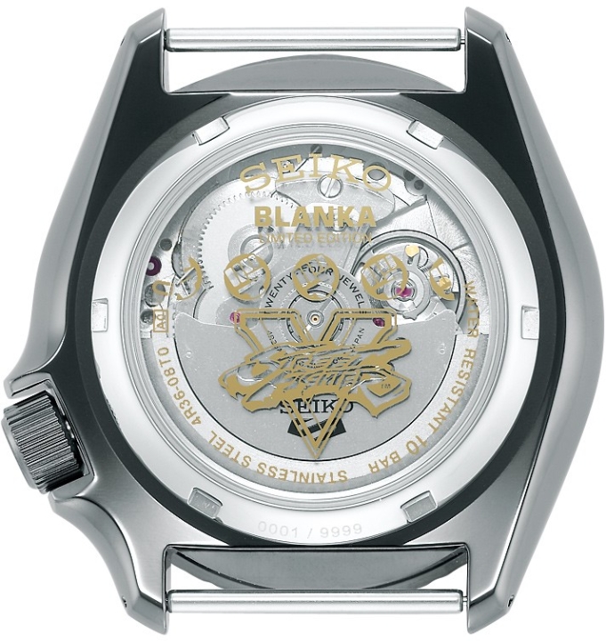 Obrazek Seiko 5 Sports Street Fighter V Limited Edition BLANKA - Call Of The Wild