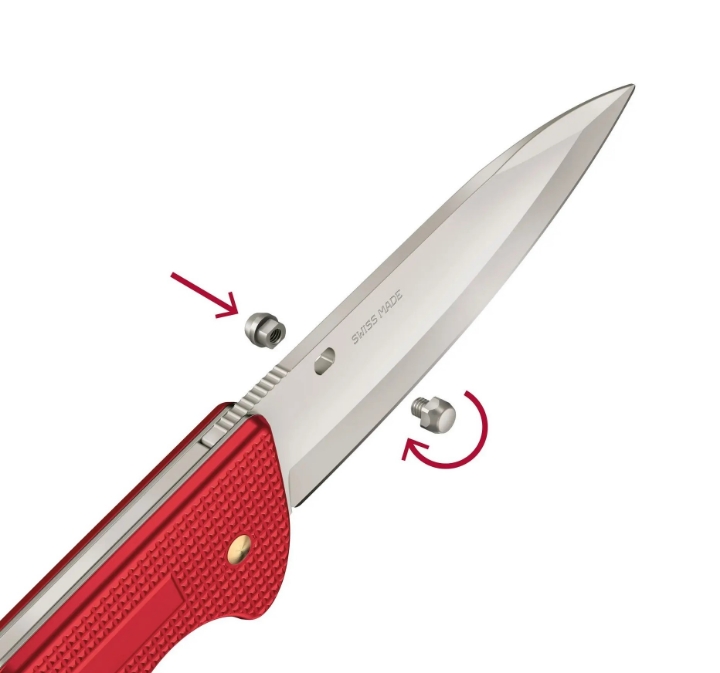 Obrazek Nóż Victorinox Evoke Alox, 136, Czerwony