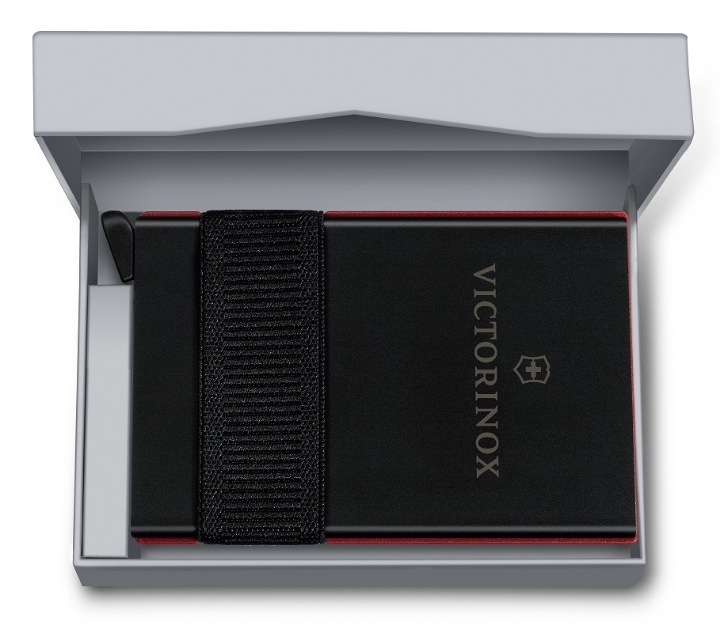 Obrazek Portfel Victorinox Smart Card - czerwony/czarny