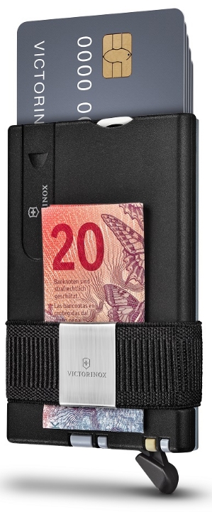 Obrazek Portfel Victorinox Smart Card - czarny/szary