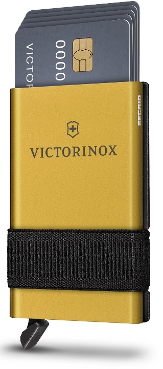 Obrazek Portfel Victorinox Smart Card - czarny/żółty