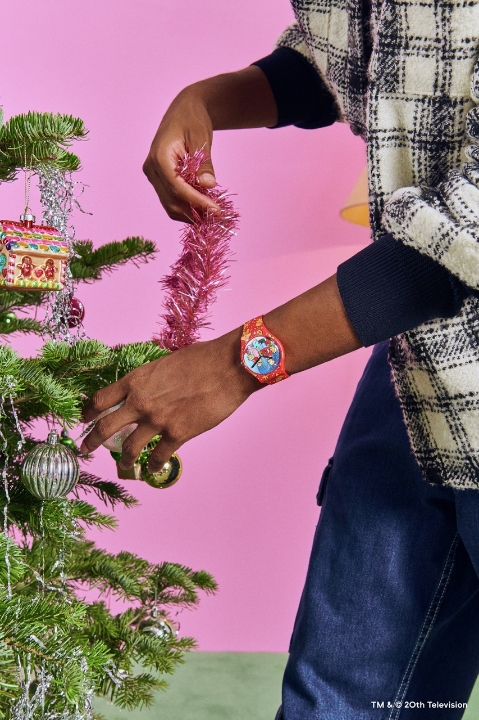 Obrazek Swatch The Simpsons Wondrous Winter Wonderland