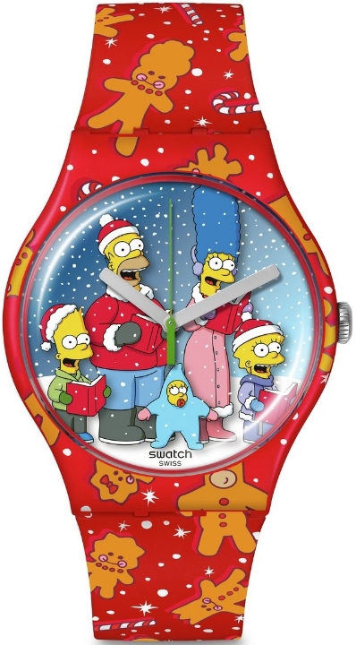 Obrazek Swatch The Simpsons Wondrous Winter Wonderland