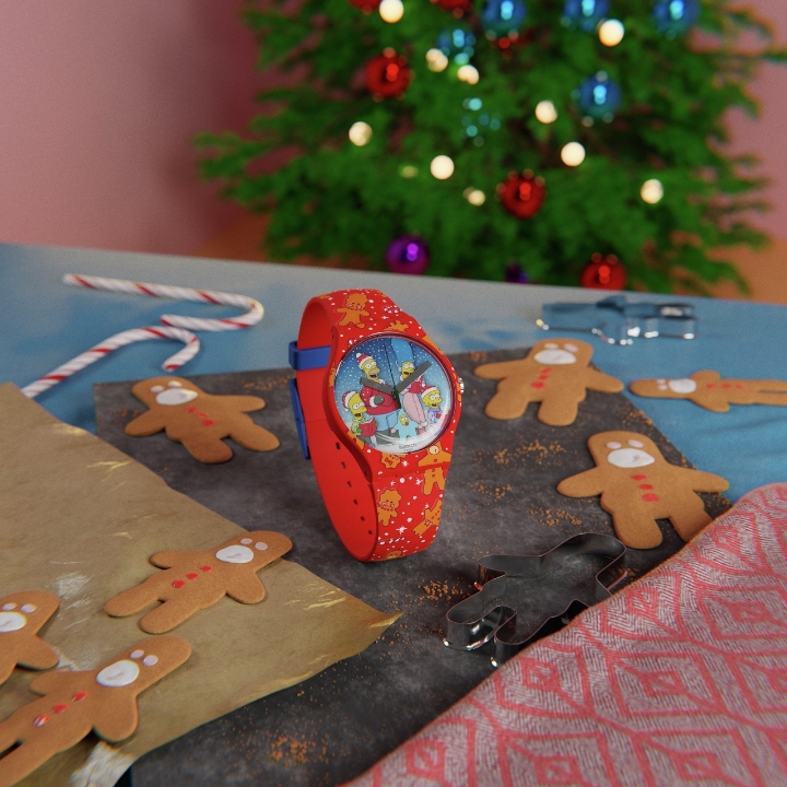 Obrazek Swatch The Simpsons Wondrous Winter Wonderland