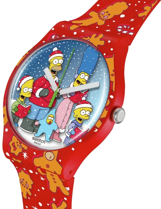 Obrazek Swatch The Simpsons Wondrous Winter Wonderland