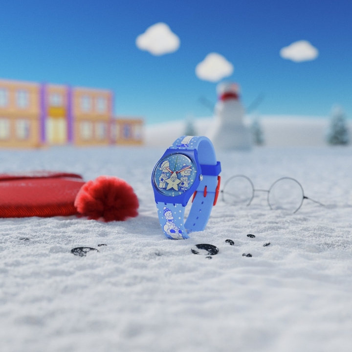Obrazek Swatch The Simpsons Tidings Of Joy