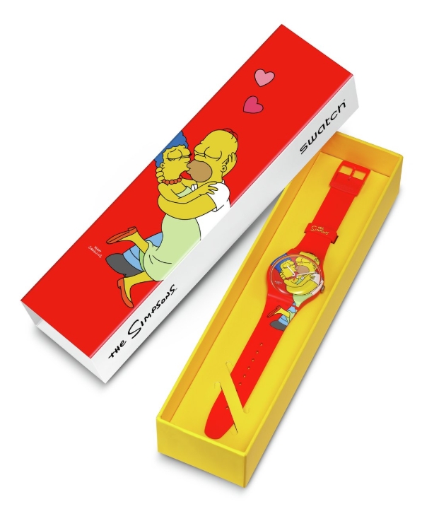 Obrazek Swatch The Simpsons Sweet Embrace