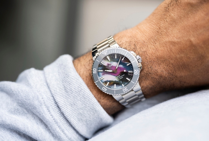 Obrazek Oris Aquis Date Upcycle