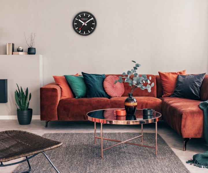 Obrazek MONDAINE ZEGAR ŚCIENNY