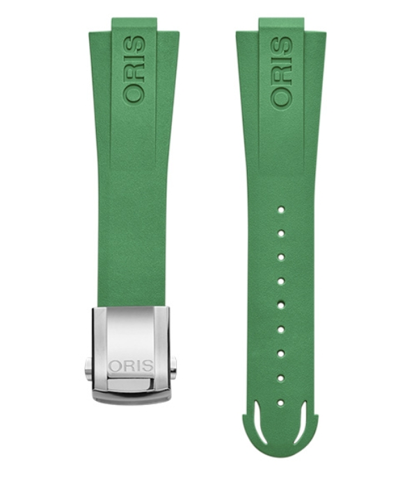 Obrazek pasek kauczukowy zielony