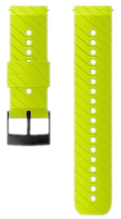 Obrazek Suunto Pasek ATHLETIC 3 Silicone Lime-Black 24 (M)