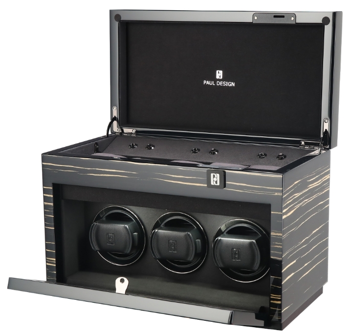 Obrazek Gentlemen 3+5 Black Shadow battery compartment