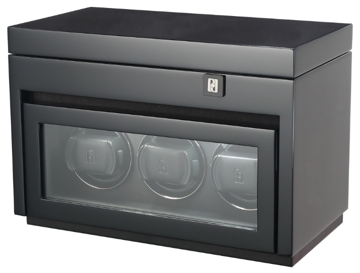 Obrazek Gentlemen 3+5 Black Highgloss battery compartment