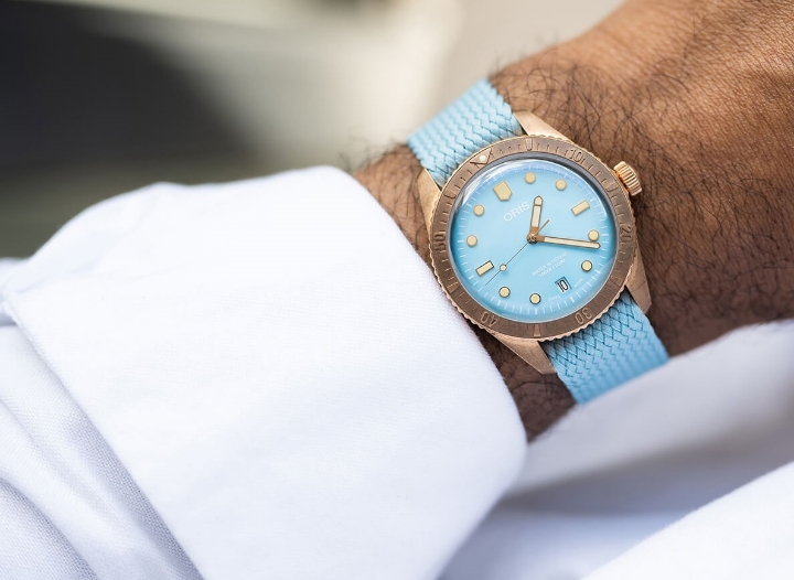 Obrazek Oris Divers Sixty-Five ‘Cotton Candy’