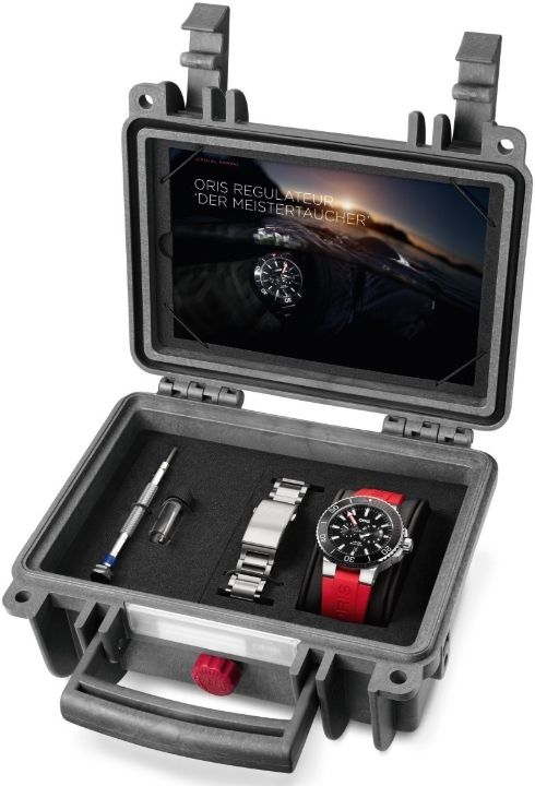 Obrazek Oris Aquis Regulateur "Der Meistertaucher"