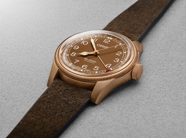 Obrazek Oris Big Crown Pointer Date Bronze