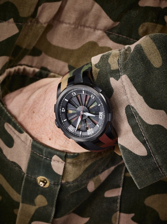 Obrazek Perrelet Turbine Camouflage Limited Edition