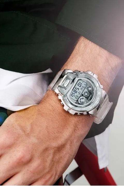 Obrazek Casio G-Shock Metal-Covered Skeleton Camouflage Series