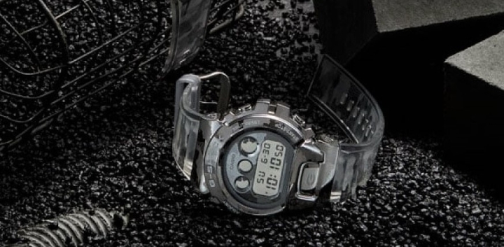 Obrazek Casio G-Shock Metal-Covered Skeleton Camouflage Series