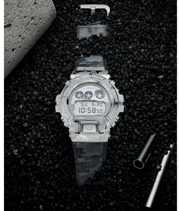 Obrazek Casio G-Shock Metal-Covered Skeleton Camouflage Series
