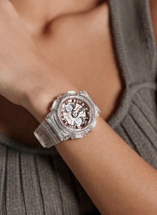 Obrazek Casio G-Shock Transparent x Rose gold