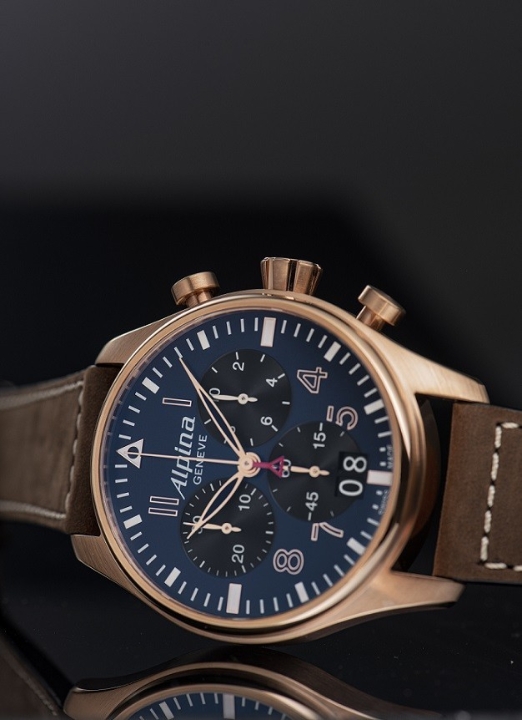 Obrazek Alpina Startimer Pilot Quartz Chronograph Big Date