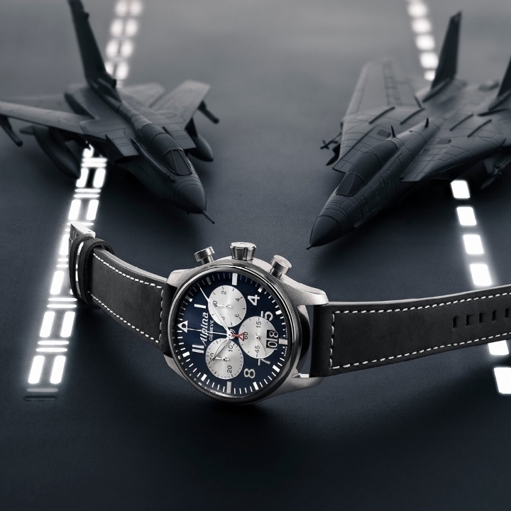 Obrazek Alpina Startimer Pilot Quartz Chronograph Big Date