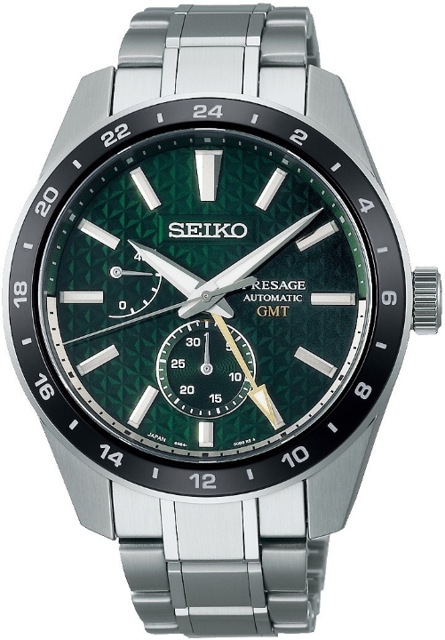 Obrazek Seiko Presage Sharp Edged Series GMT
