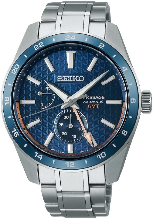 Obrazek Seiko Presage Sharp Edged Series GMT