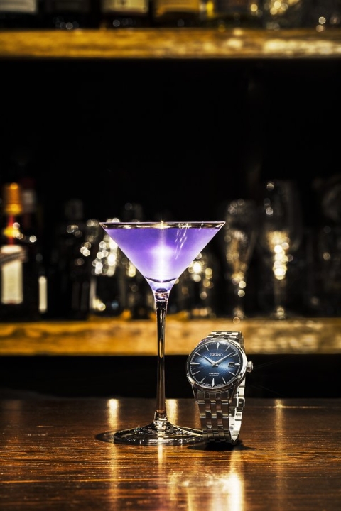 Obrazek Seiko Presage Cocktail Time Blue Moon