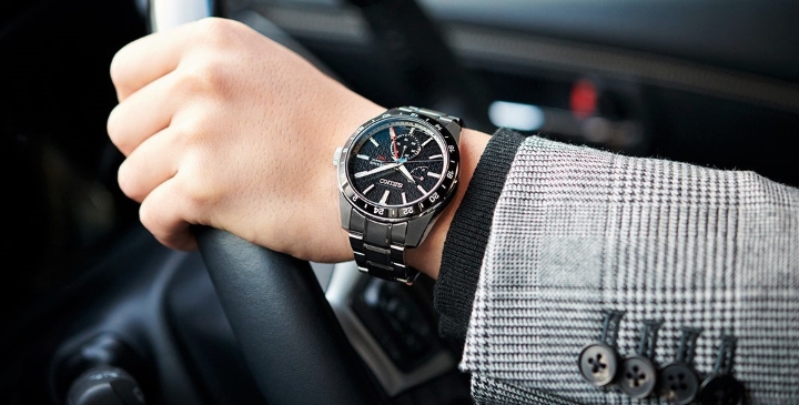 Obrazek Seiko Presage Sharp Edged Series GMT