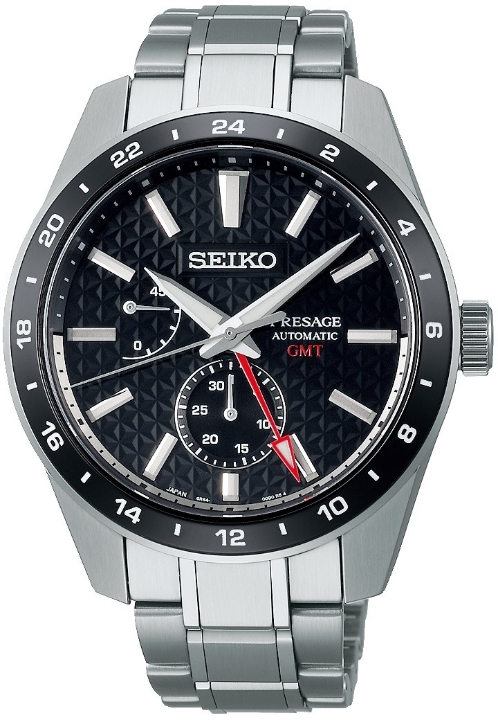 Obrazek Seiko Presage Sharp Edged Series GMT