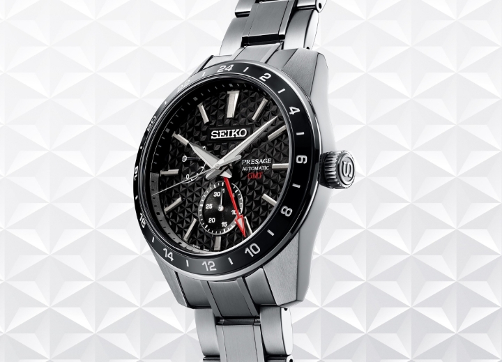 Obrazek Seiko Presage Sharp Edged Series GMT