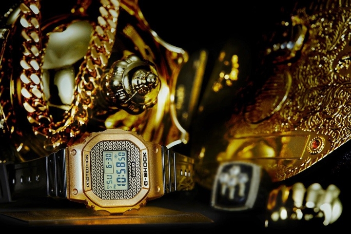 Obrazek Casio G-Shock Gold Chain Box Set