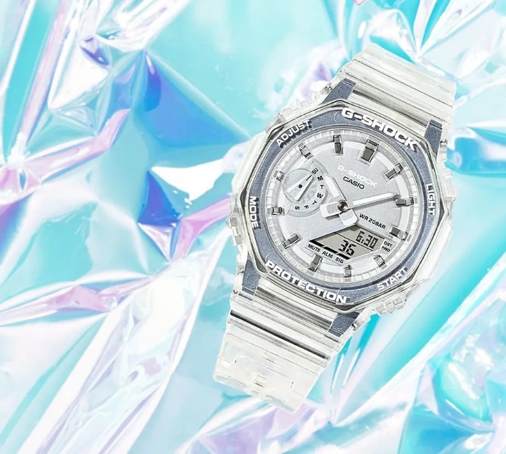 Obrazek Casio G-Shock Mini Skeleton x Metallic Dial