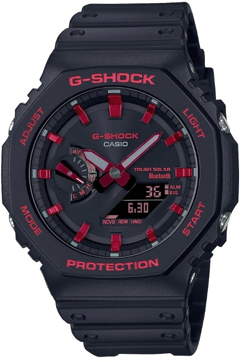 Obrazek Casio G-Shock Carbon Core Guard Tough Solar Bluetooth Ignite Red Series