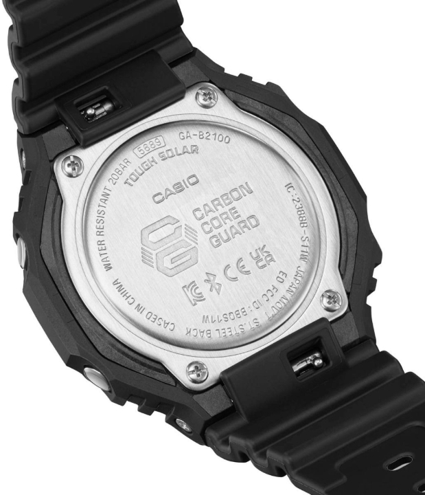 Obrazek Casio G-Shock Carbon Core Guard Tough Solar Bluetooth Ignite Red Series