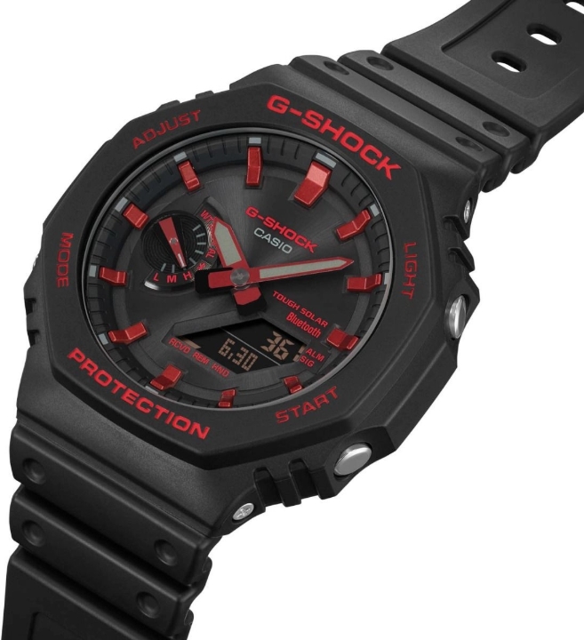 Obrazek Casio G-Shock Carbon Core Guard Tough Solar Bluetooth Ignite Red Series