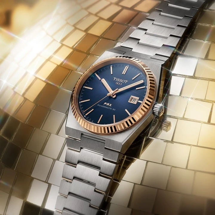 Obrazek Tissot PRX Powermatic 80 18k Gold Bezel